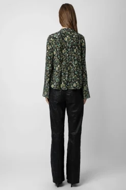 Chemises Et Hauts^Zadig & Voltaire Blouse Taika En Soie A Strass