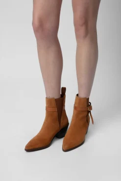 Bottes^Zadig & Voltaire Bottines En Daim Tyler