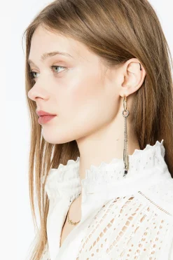 Bijoux^Zadig & Voltaire Boucle D'Oreille Unique Mila Flash