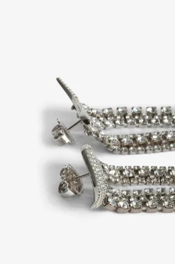 Bijoux^Zadig & Voltaire Boucles D'Oreilles Couleur Roche