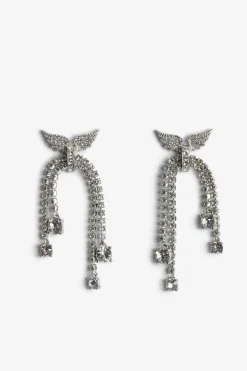 Bijoux^Zadig & Voltaire Boucles D'Oreilles Noeud De Roche