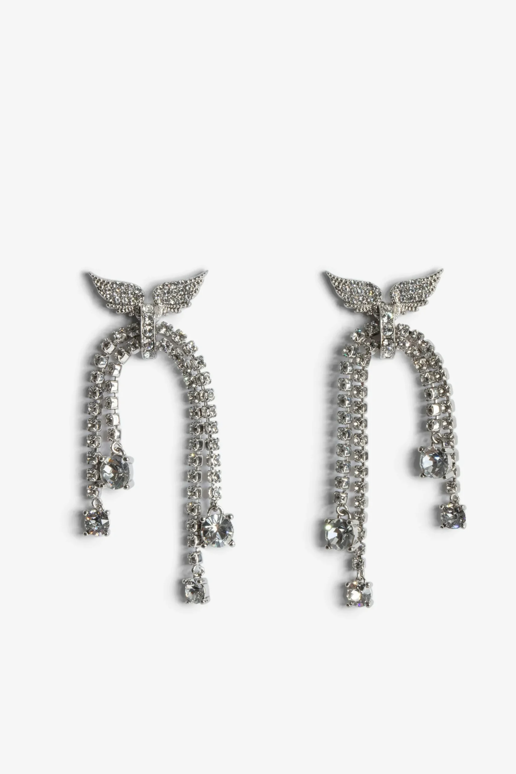 Bijoux^Zadig & Voltaire Boucles D'Oreilles Noeud De Roche