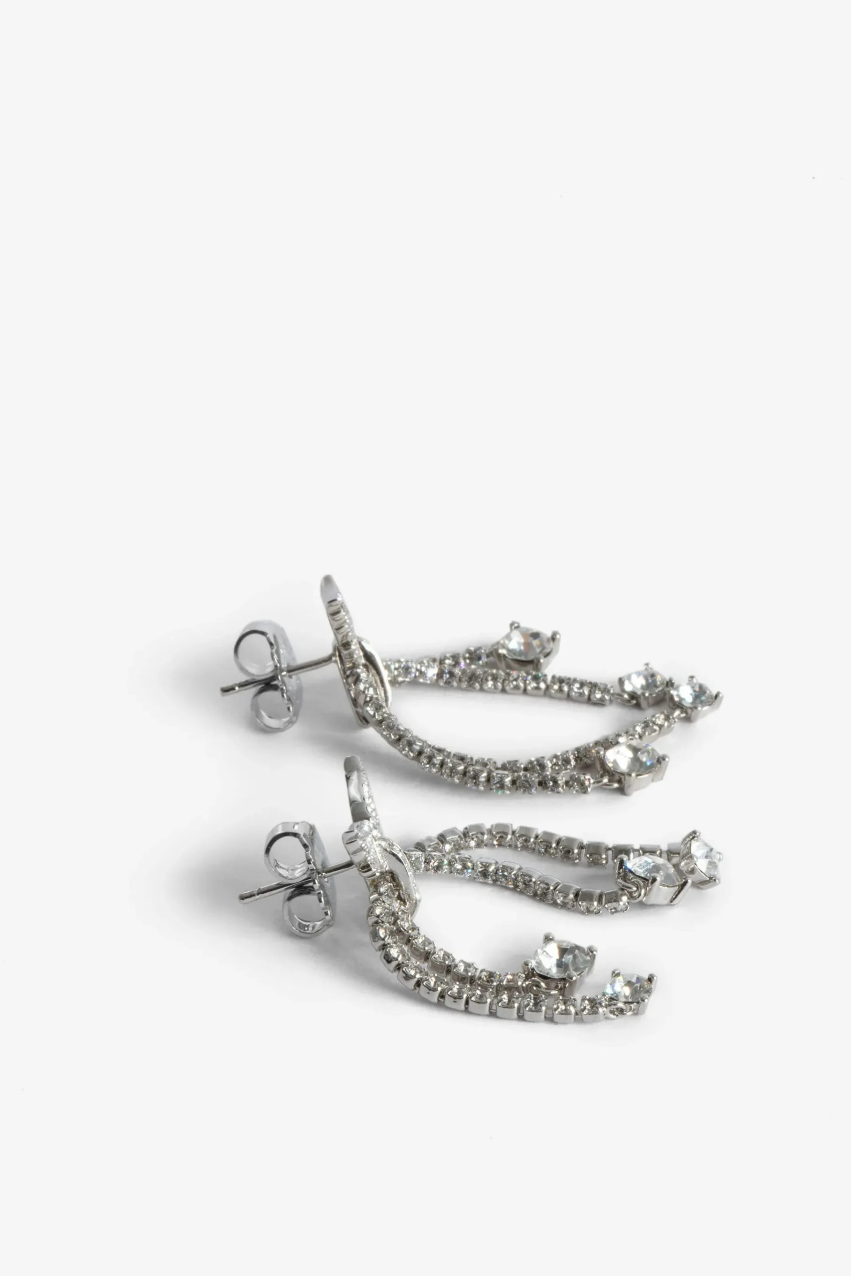 Bijoux^Zadig & Voltaire Boucles D'Oreilles Noeud De Roche