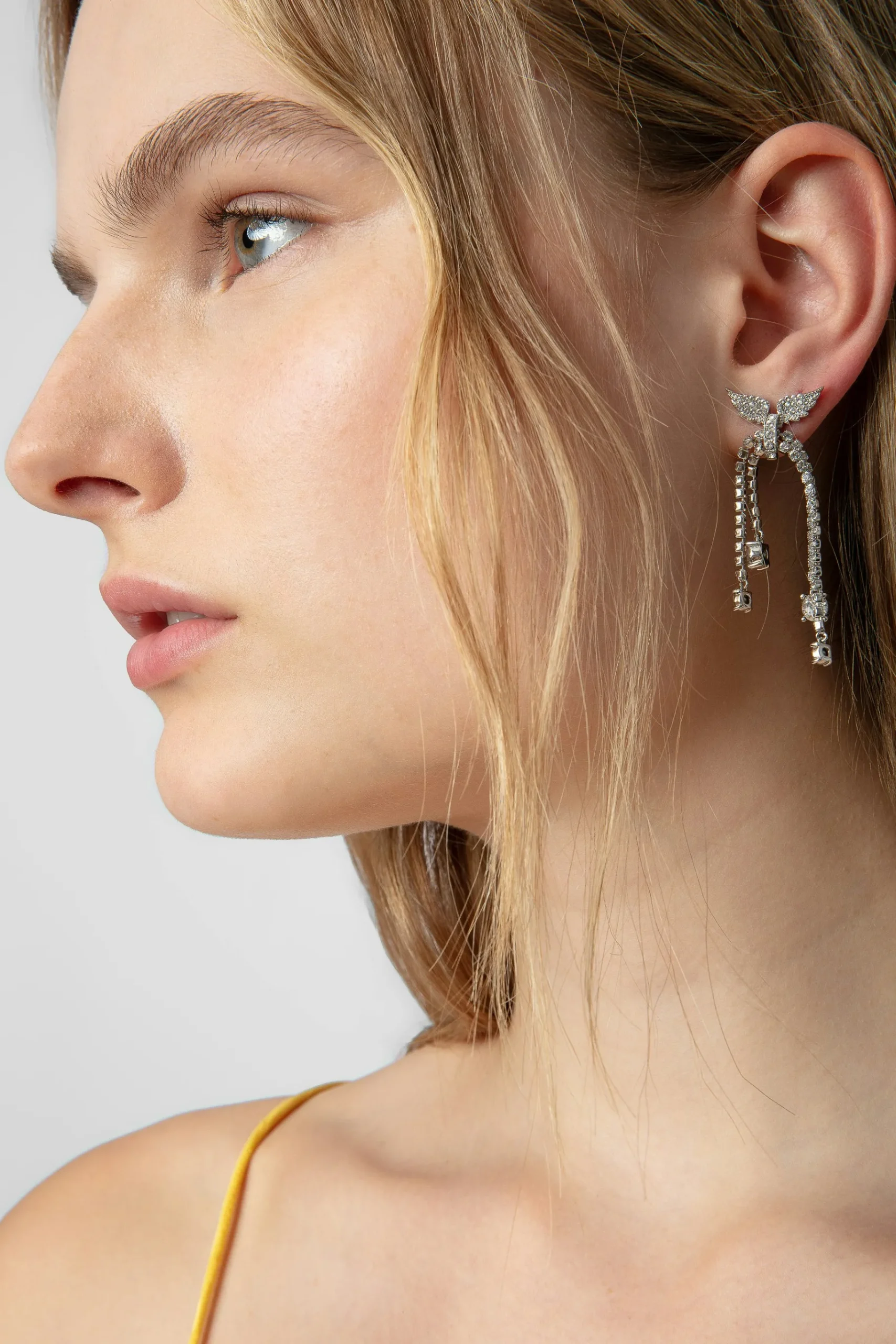 Bijoux^Zadig & Voltaire Boucles D'Oreilles Noeud De Roche