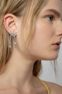 Bijoux^Zadig & Voltaire Boucles D'Oreilles Noeud De Roche