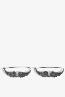 Bijoux^Zadig & Voltaire Boucles D'Oreilles Piercing Roche