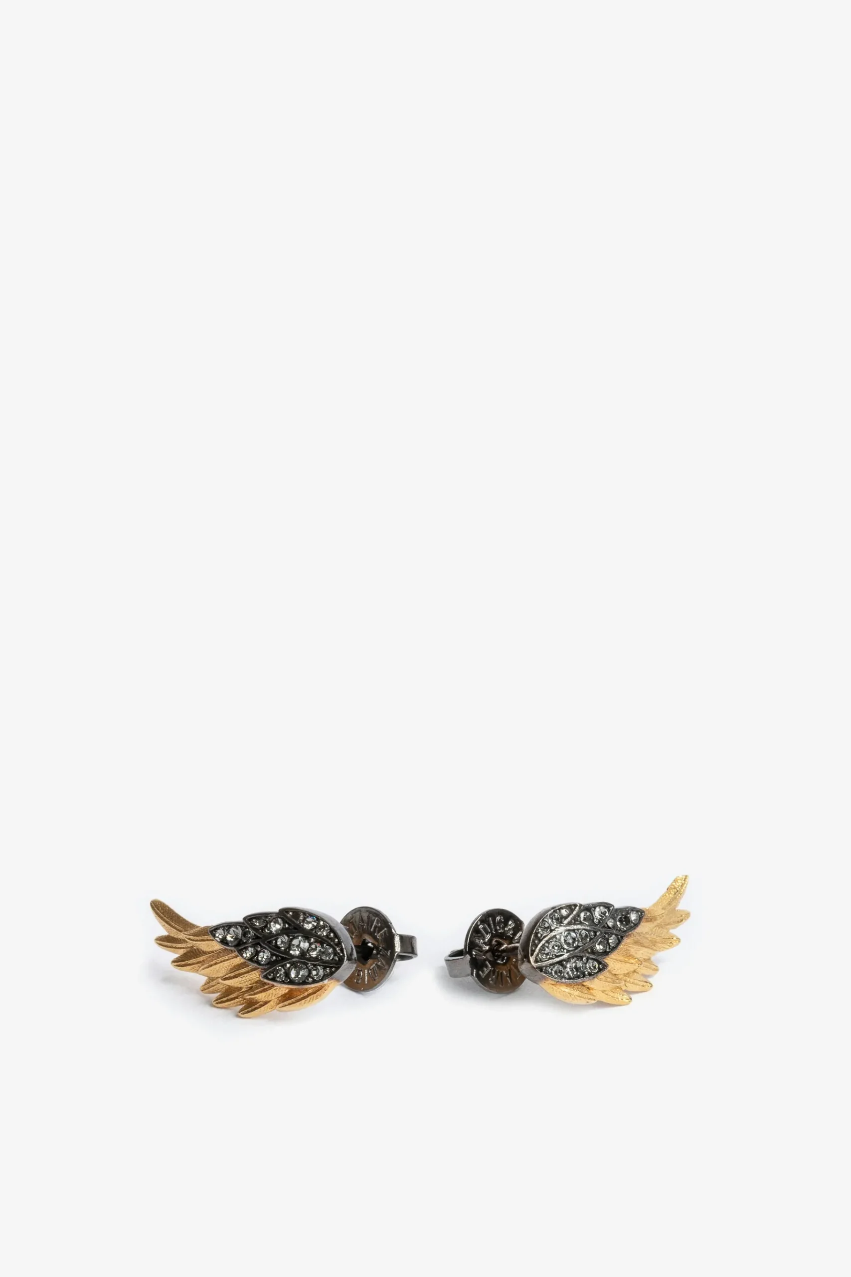 Bijoux^Zadig & Voltaire Boucles D'Oreilles Plumes De Roche
