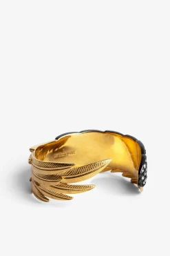 Bijoux^Zadig & Voltaire Bracelet Rock Feather Deployez Vos Ailes