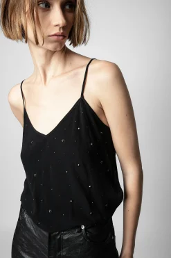 Chemises Et Hauts^Zadig & Voltaire Caraco Casel Doux Strass