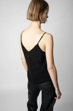 Chemises Et Hauts^Zadig & Voltaire Caraco Casel Doux Strass