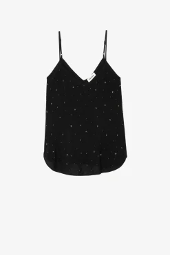 Chemises Et Hauts^Zadig & Voltaire Caraco Casel Doux Strass