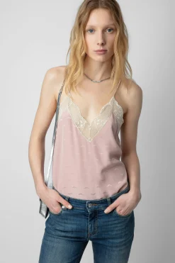 Chemises Et Hauts^Zadig & Voltaire Caraco Christy En Soie Jacquard