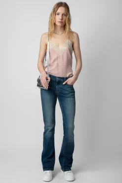 Chemises Et Hauts^Zadig & Voltaire Caraco Christy En Soie Jacquard