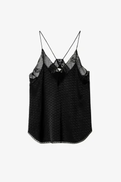Chemises Et Hauts^Zadig & Voltaire Caraco Christy En Soie Jacquard