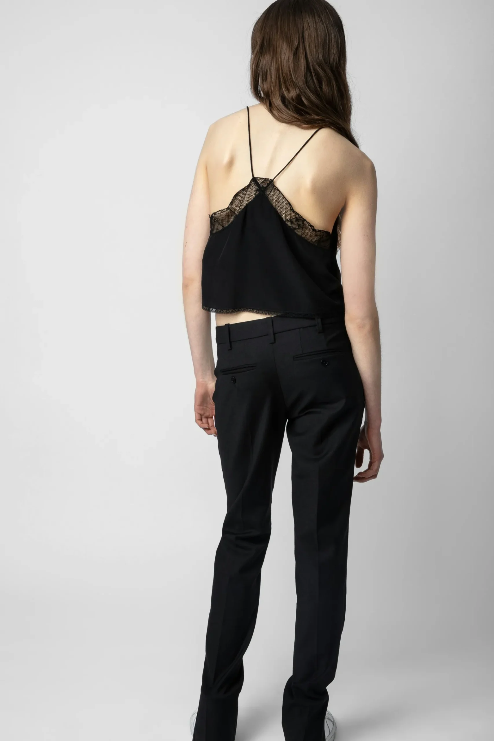 Chemises Et Hauts^Zadig & Voltaire Caraco Court En Soie Christy