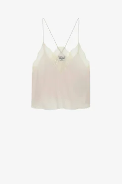 Chemises Et Hauts^Zadig & Voltaire Caraco Court En Soie Christy