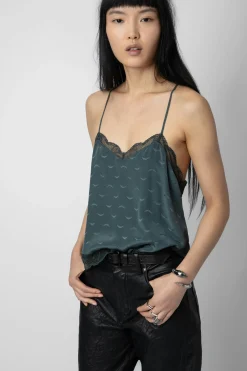 Chemises Et Hauts^Zadig & Voltaire Caraco En Jacquard De Soie Claudy
