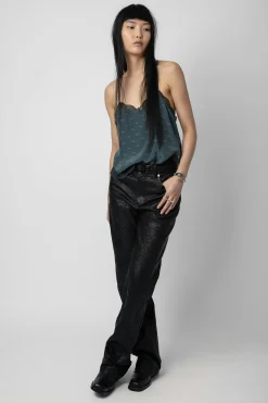 Chemises Et Hauts^Zadig & Voltaire Caraco En Jacquard De Soie Claudy