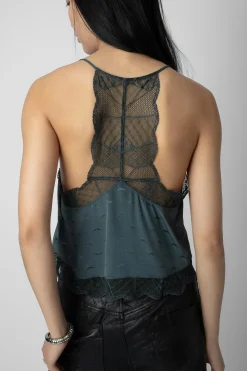 Chemises Et Hauts^Zadig & Voltaire Caraco En Jacquard De Soie Claudy