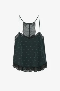 Chemises Et Hauts^Zadig & Voltaire Caraco En Jacquard De Soie Claudy
