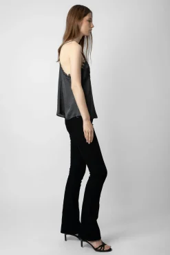 Chemises Et Hauts^Zadig & Voltaire Caraco En Satin Chrisa