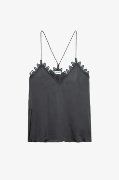 Chemises Et Hauts^Zadig & Voltaire Caraco En Satin Chrisa