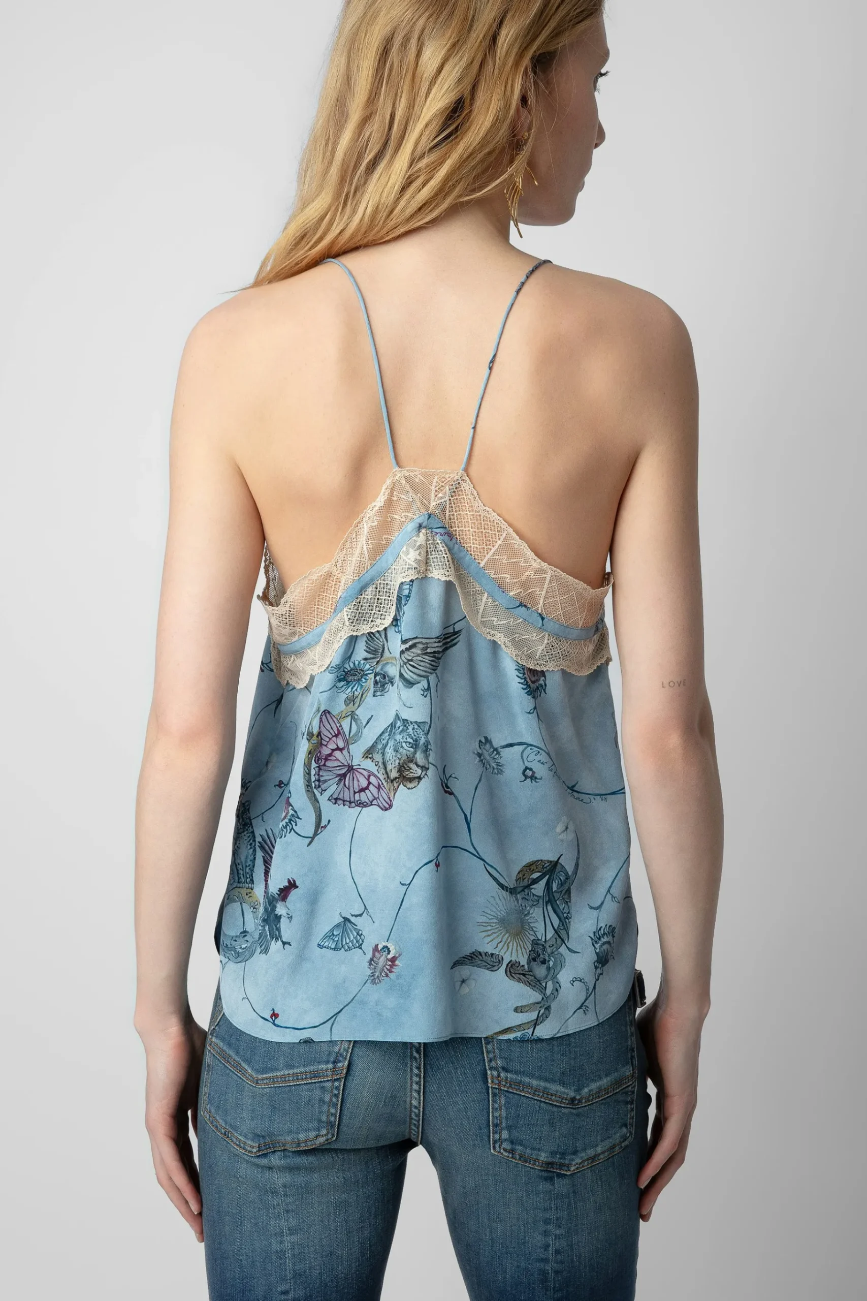 Chemises Et Hauts^Zadig & Voltaire Caraco En Soie Christo