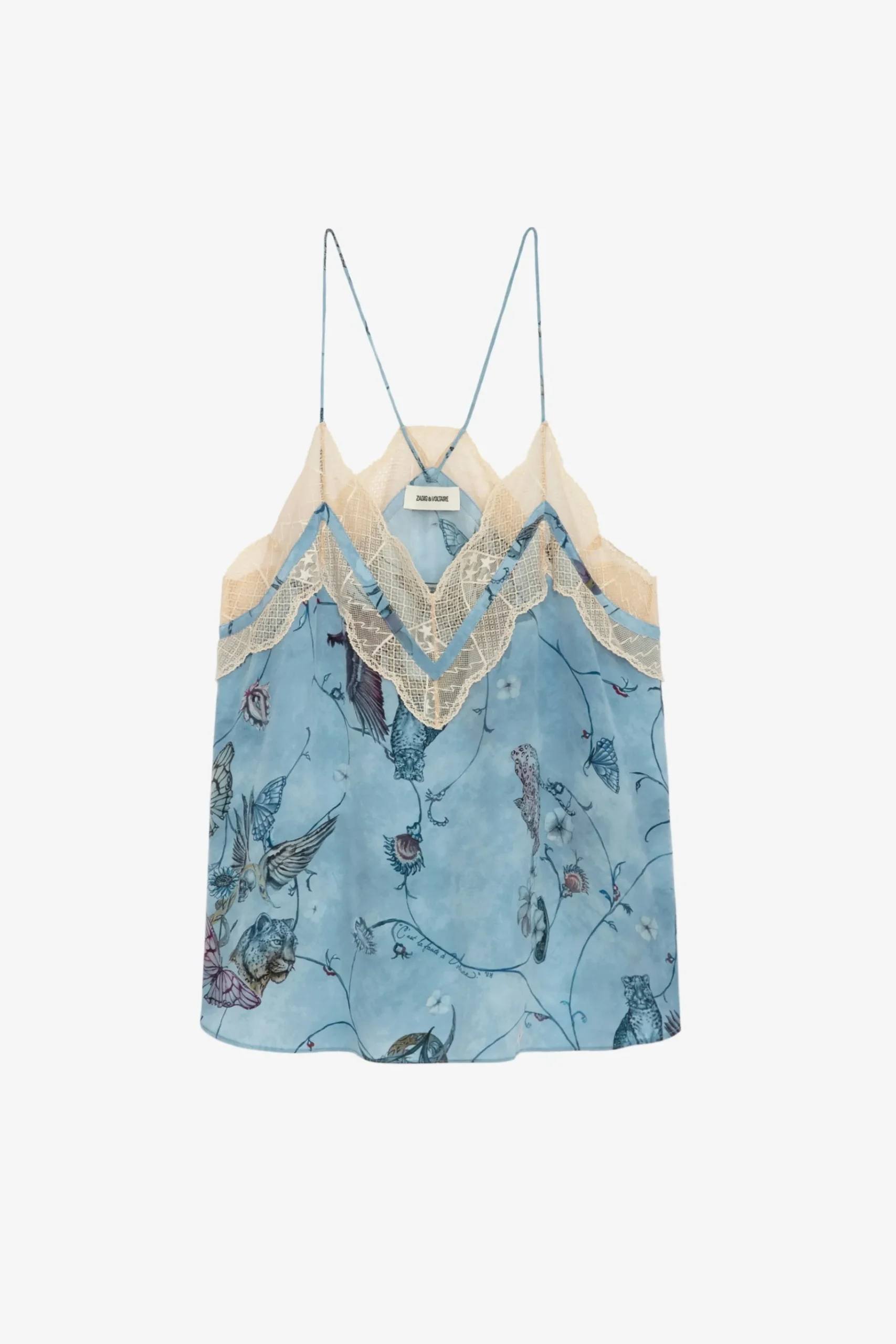 Chemises Et Hauts^Zadig & Voltaire Caraco En Soie Christo