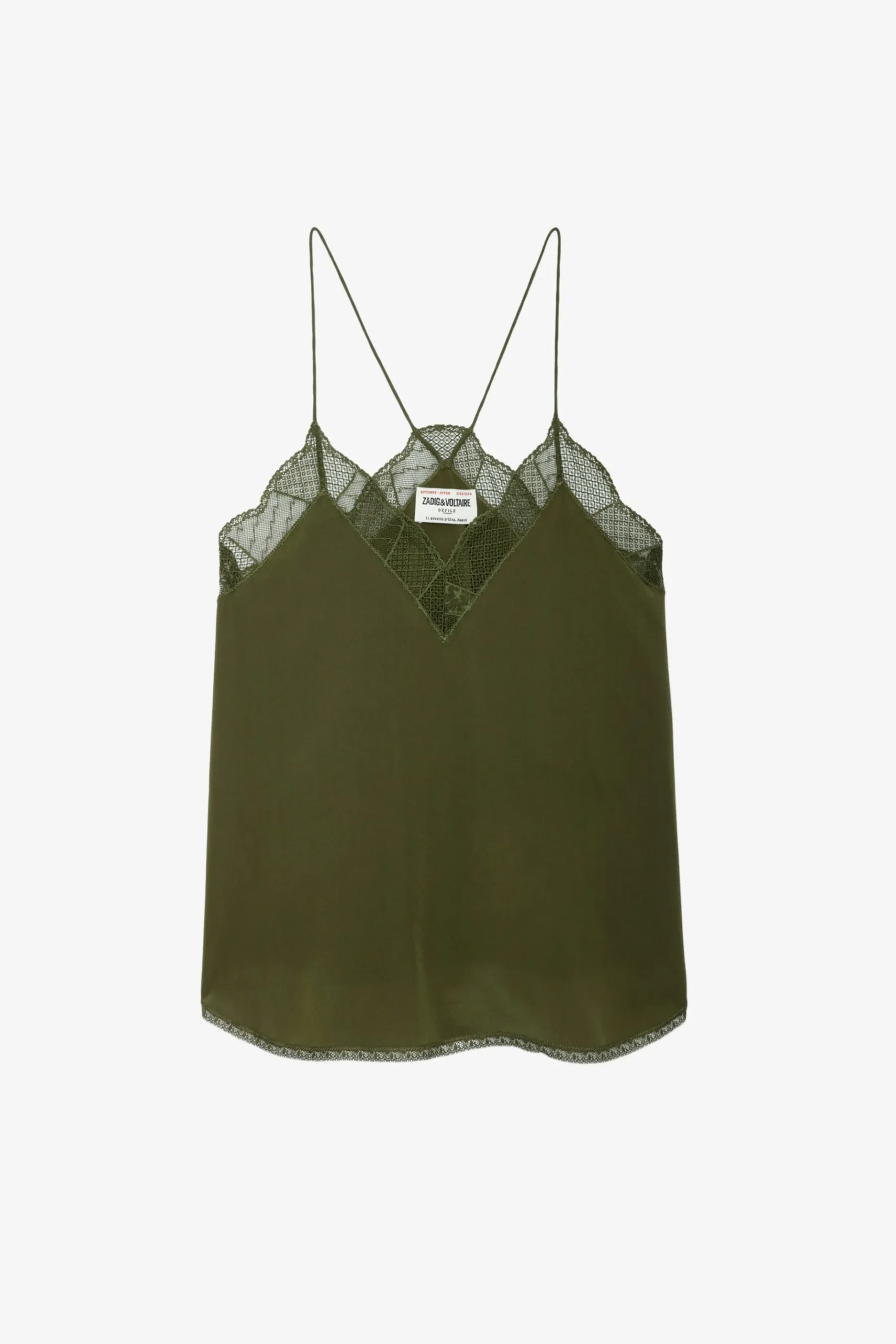 Chemises Et Hauts^Zadig & Voltaire Caraco En Soie Christy