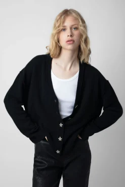 Pulls Et Gilets^Zadig & Voltaire Cardigan En Cachemire A Bijoux Mirka