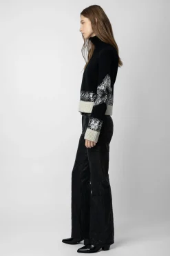 Unisexe^Zadig & Voltaire Cardigan En Cachemire A Paillettes Christa