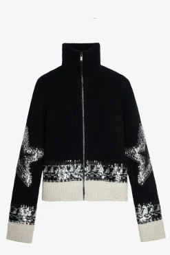 Unisexe^Zadig & Voltaire Cardigan En Cachemire A Paillettes Christa