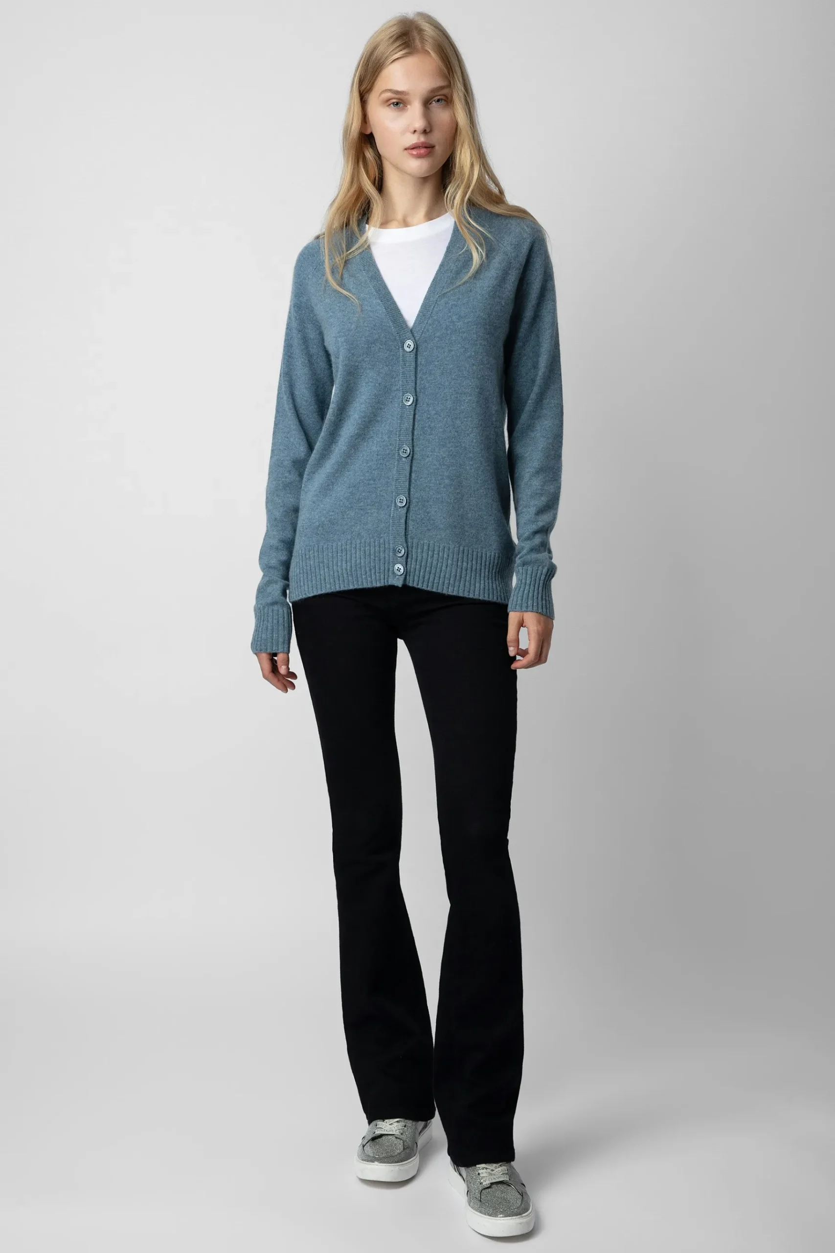 Pulls Et Gilets^Zadig & Voltaire Cardigan En Cachemire A Patch Jim