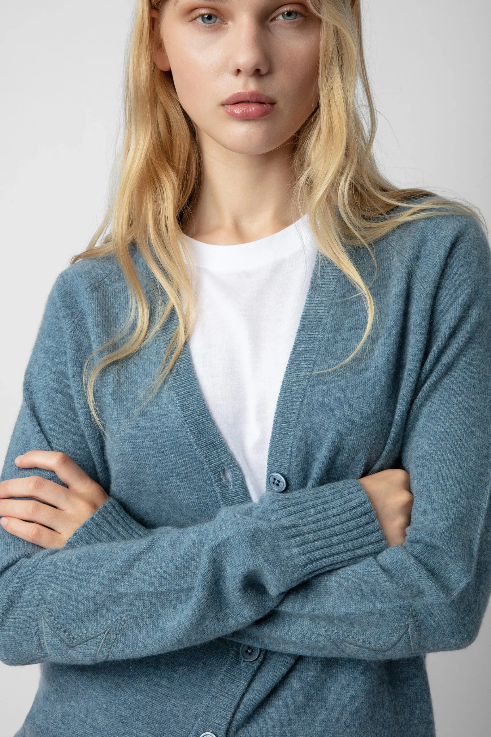 Pulls Et Gilets^Zadig & Voltaire Cardigan En Cachemire A Patch Jim