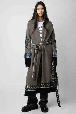 Pulls Et Gilets^Zadig & Voltaire Cardigan En Cachemire A Sequins Rosanny