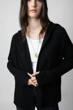 Pulls Et Gilets^Zadig & Voltaire Cardigan En Cachemire A Strass Cosany
