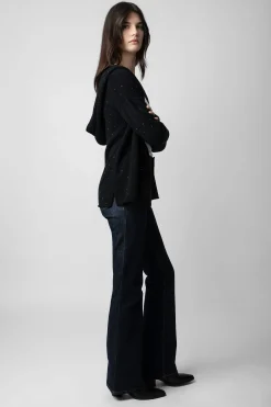 Pulls Et Gilets^Zadig & Voltaire Cardigan En Cachemire A Strass Cosany