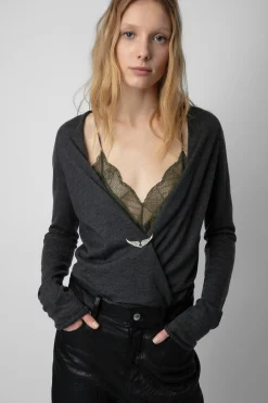 Pulls Et Gilets^Zadig & Voltaire Cardigan En Cachemire Ailes Daffy