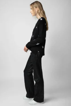 Pulls Et Gilets^Zadig & Voltaire Cardigan En Cachemire Etoiles Mirka