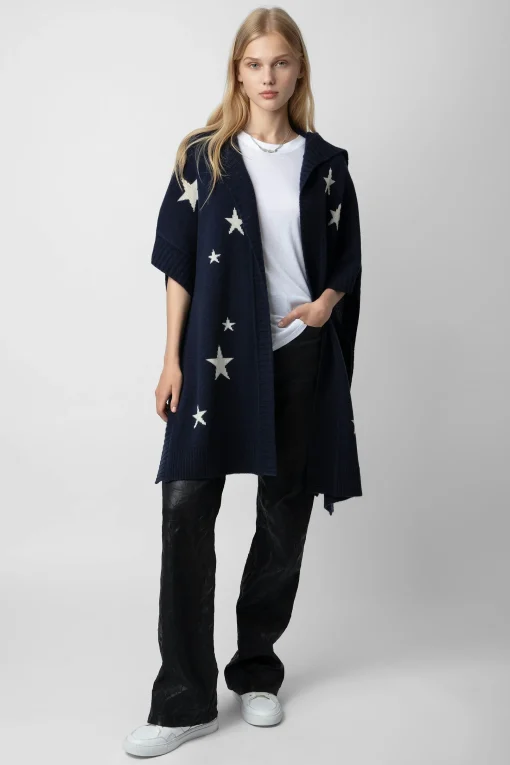 Pulls Et Gilets^Zadig & Voltaire Cardigan En Cachemire Etoiles Inna