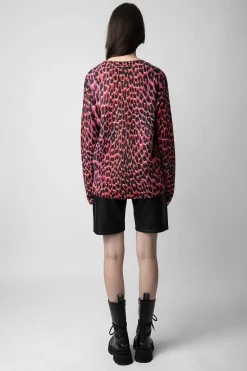Pulls Et Gilets^Zadig & Voltaire Cardigan En Cachemire Leopard Mirka