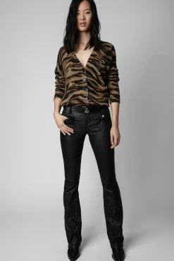 Pulls Et Gilets^Zadig & Voltaire Cardigan En Cachemire Mirka Tigre