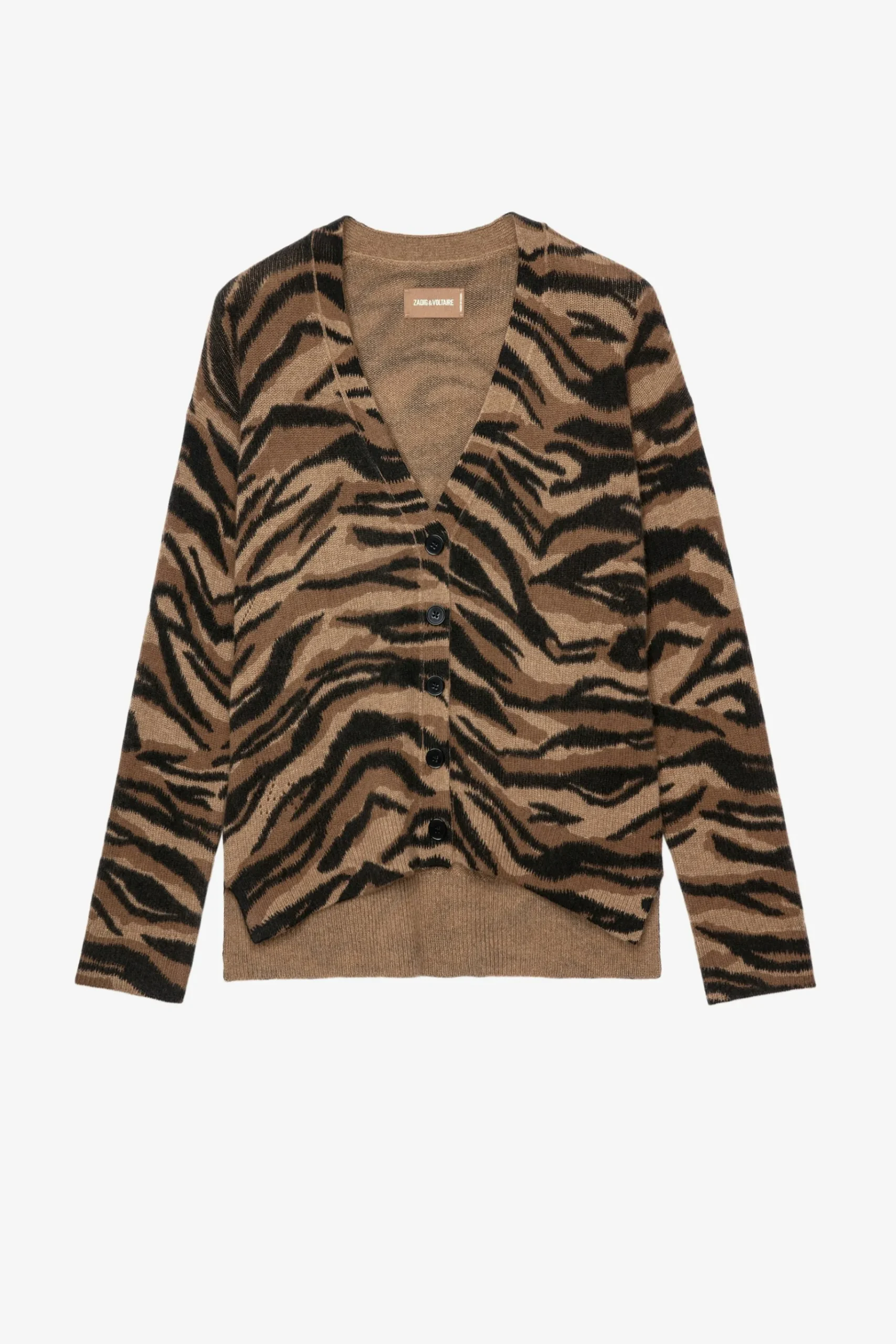 Pulls Et Gilets^Zadig & Voltaire Cardigan En Cachemire Mirka Tigre