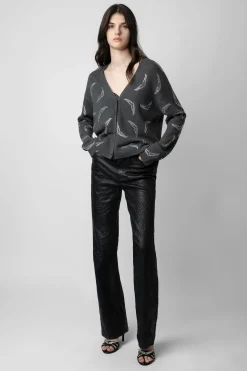 Pulls Et Gilets^Zadig & Voltaire Cardigan En Cachemire Mirka Diamante