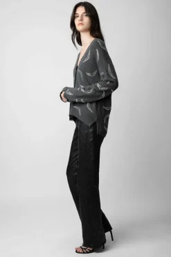 Pulls Et Gilets^Zadig & Voltaire Cardigan En Cachemire Mirka Diamante