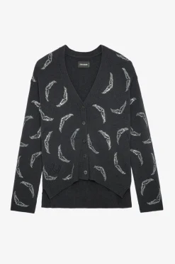 Pulls Et Gilets^Zadig & Voltaire Cardigan En Cachemire Mirka Diamante
