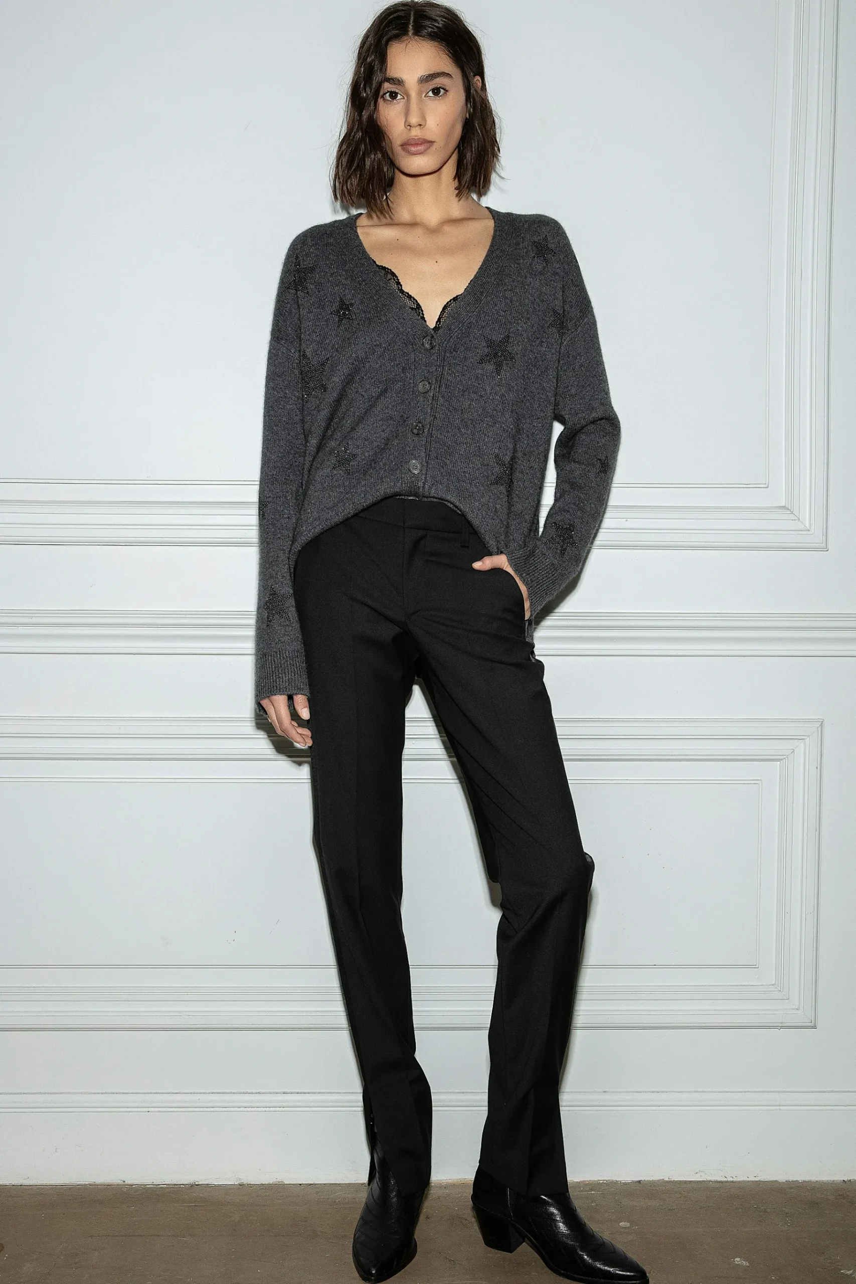 Pulls Et Gilets^Zadig & Voltaire Cardigan En Cachemire Mirka