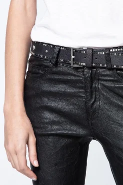 Ceintures^Zadig & Voltaire Ceinture De Lumiere Stellaire