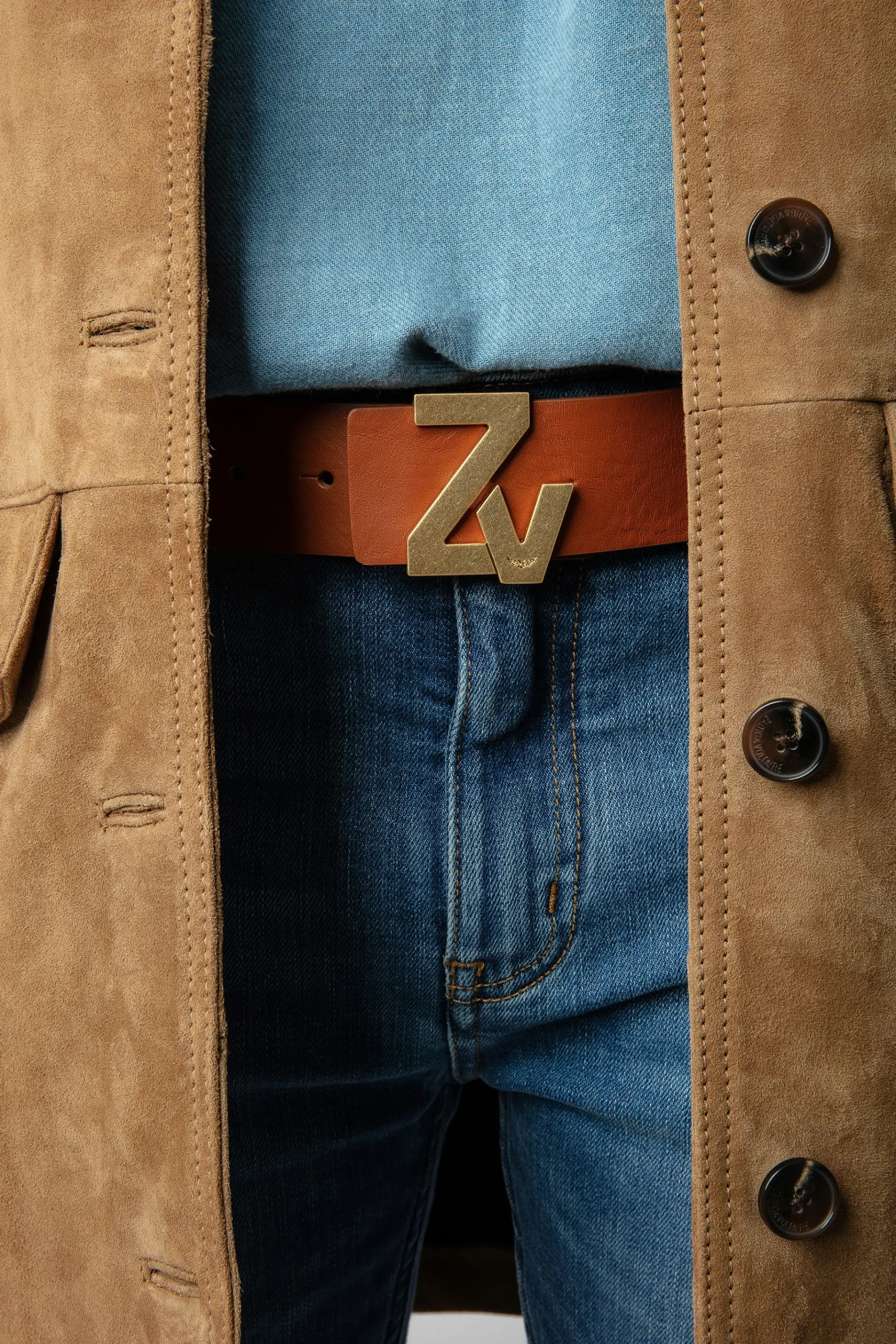 Ceintures^Zadig & Voltaire Ceinture La Belt Zv Initiale