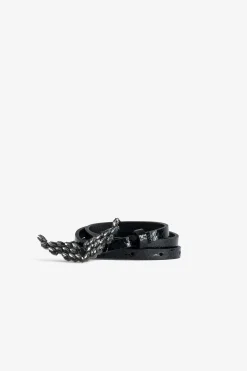 Ceintures^Zadig & Voltaire Ceinture Sauvage Brillante Rock Chain